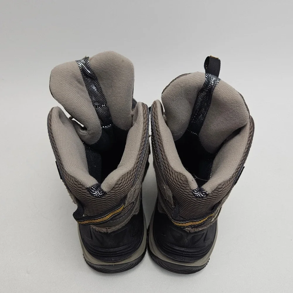 Columbia Bugaboot Plus III Mens 9.5 Grey Omni-Heat Waterproof Winter Snow Boots